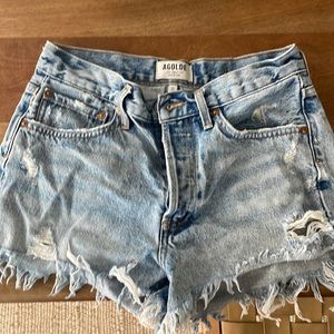Agolde Women's Parker Vintage Shorts, size 25